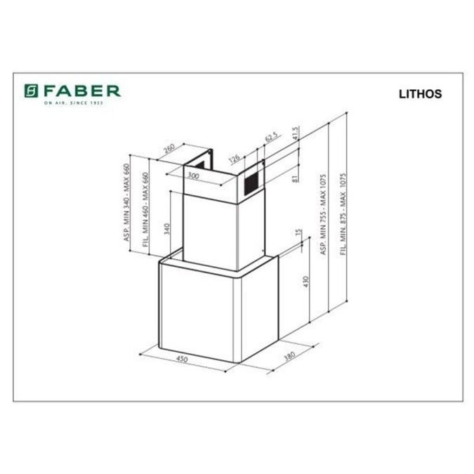 FABER LITHOS EG6 LED BK A45