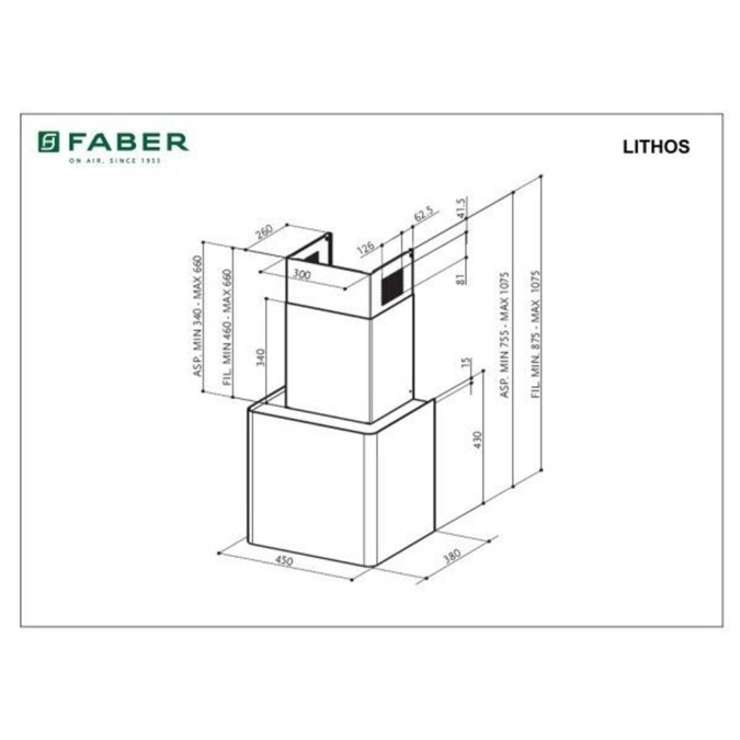 FABER LITHOS EG6 LED WH A45