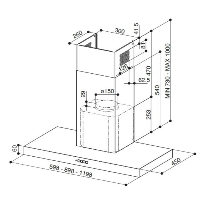 FABER STILO COMFORT BK MATT A120