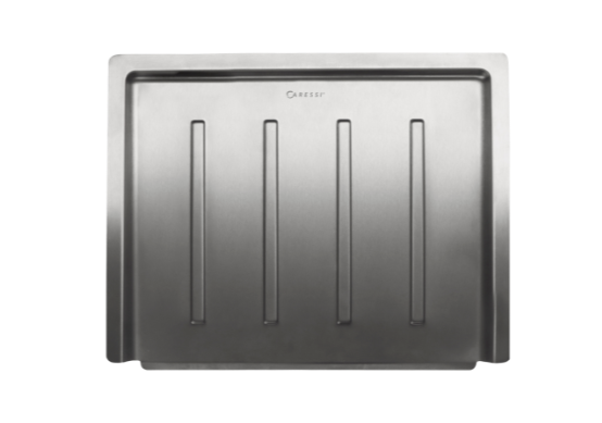 CARESSI CAMACO odcejalni pladen, Inox - 70826
