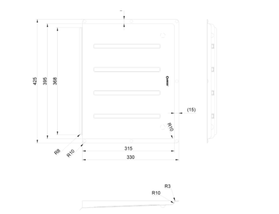 CARESSI CAMACO odc.pladenj Baker - 708267