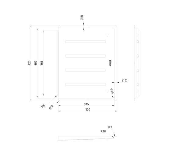 CARESSI CAMACO odc.pladenj Zlata - 708268