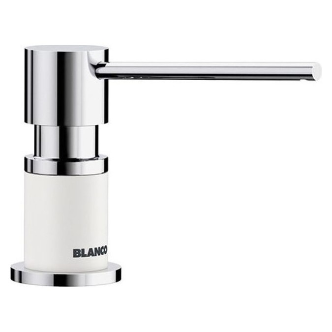 BLANCO LATO, bela/krom 525814