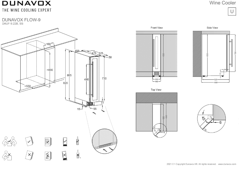 DUNAVOX DAUF-9.22B