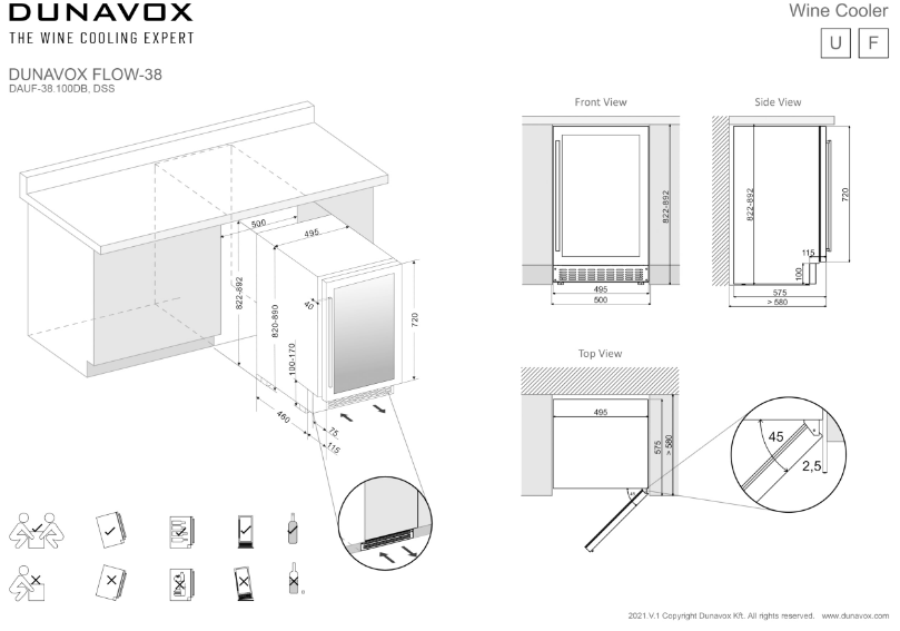 DUNAVOX DAUF-38.100DSS