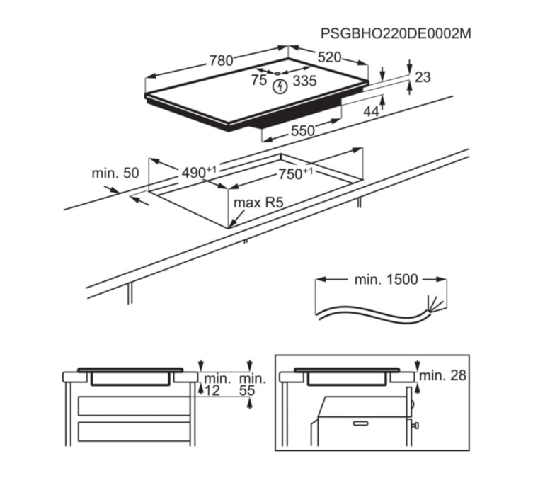 ELECTROLUX EIV84550