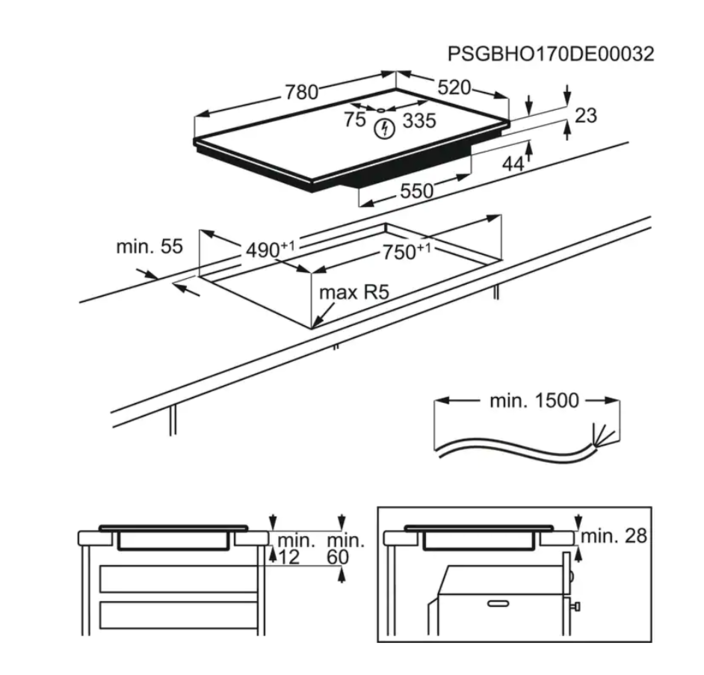 ELECTROLUX EIV835