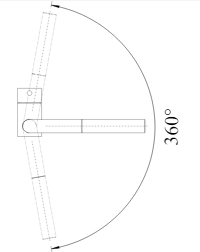 BLANCO LINUS-F,HD, krom (min. 2,5 cm) 514025