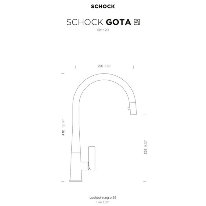 SCHOCK GOTA 521120 CHROM