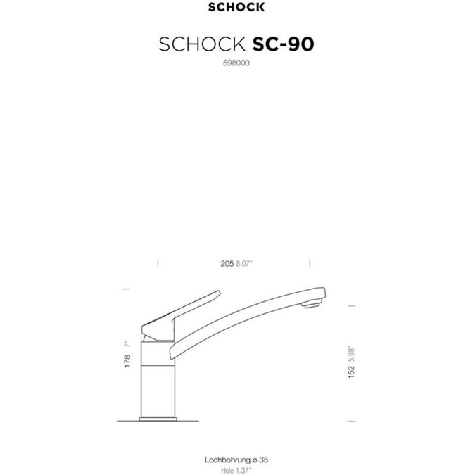 SCHOCK SC-90 598000 BRONZE