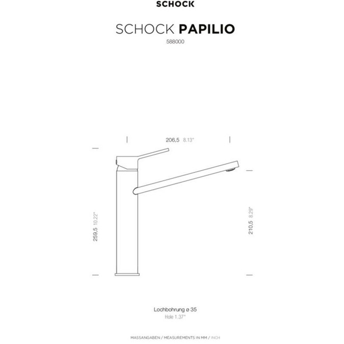 SCHOCK PAPILIO 588000 PURO