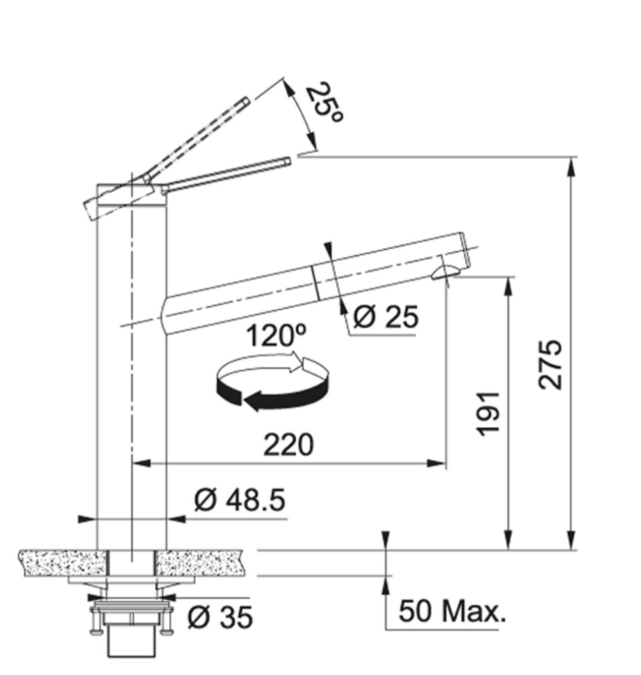 FRANKE Tango Neo 115.0596.388