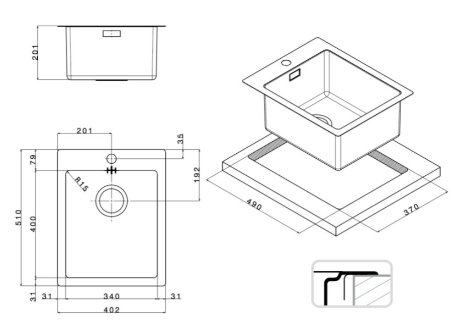 APELL LINEAR PLUS LNP40FBC