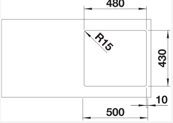 BLANCO ANDANO 450-IF, svilnat lesk 522961