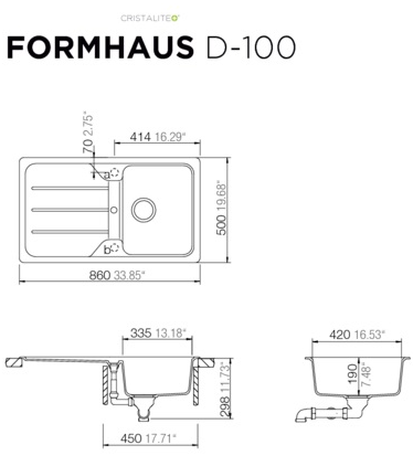 SCHOCK FORMHAUS D-100 ONYX