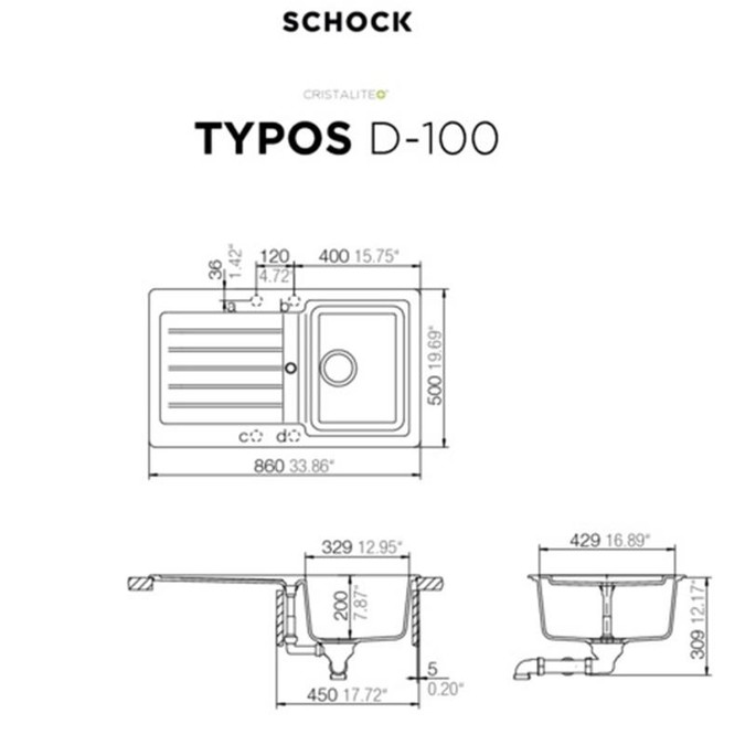 SCHOCK TYPOS D-100 ASPHALT 