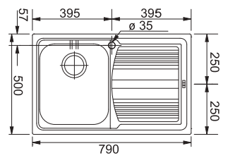 FRANKE LLX 611 101.0085.772