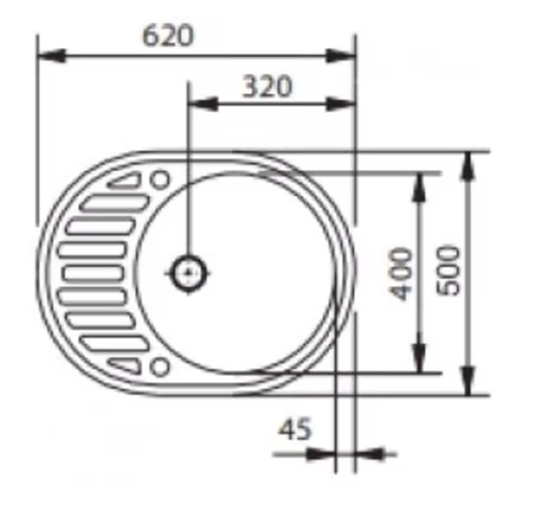 FRANKE ROG 611-62, onyx 114.0316.526