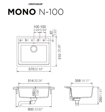 SCHOCK MONO N-100FB POLARIS