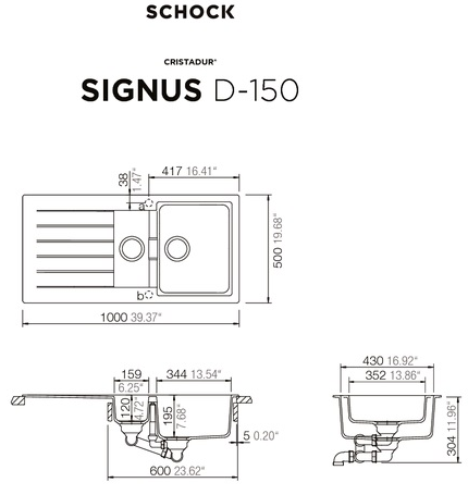 SCHOCK SIGNUS D-150 FB BRONZE