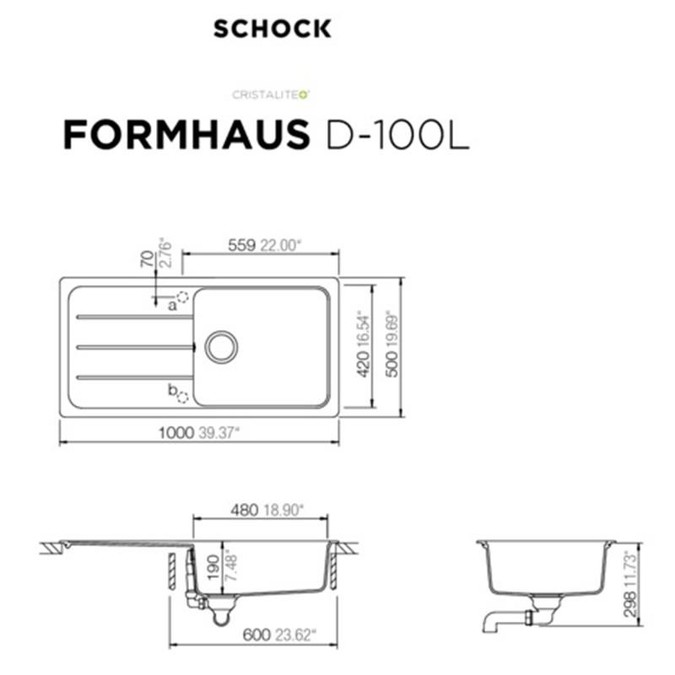 SCHOCK FORMHAUS D-100L NERO