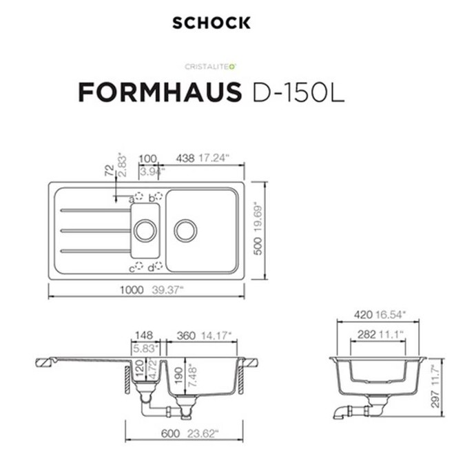 SCHOCK FORMHAUS D-150L ONYX
