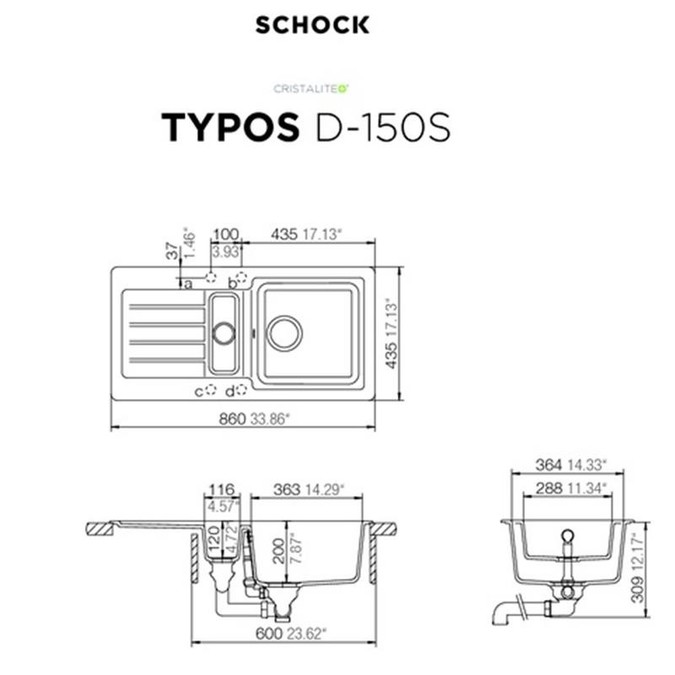 SCHOCK TYPOS D-150S ONYX