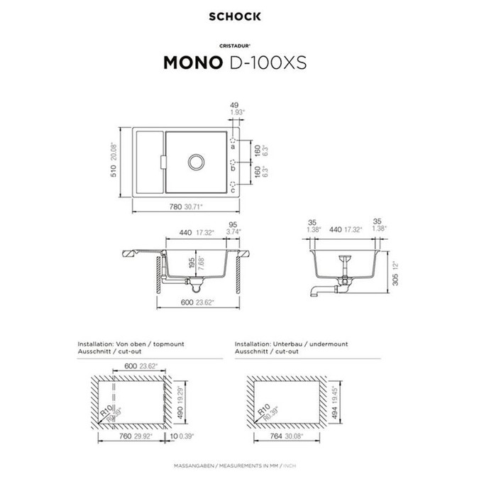 SCHOCK MONO D-100XS STONE