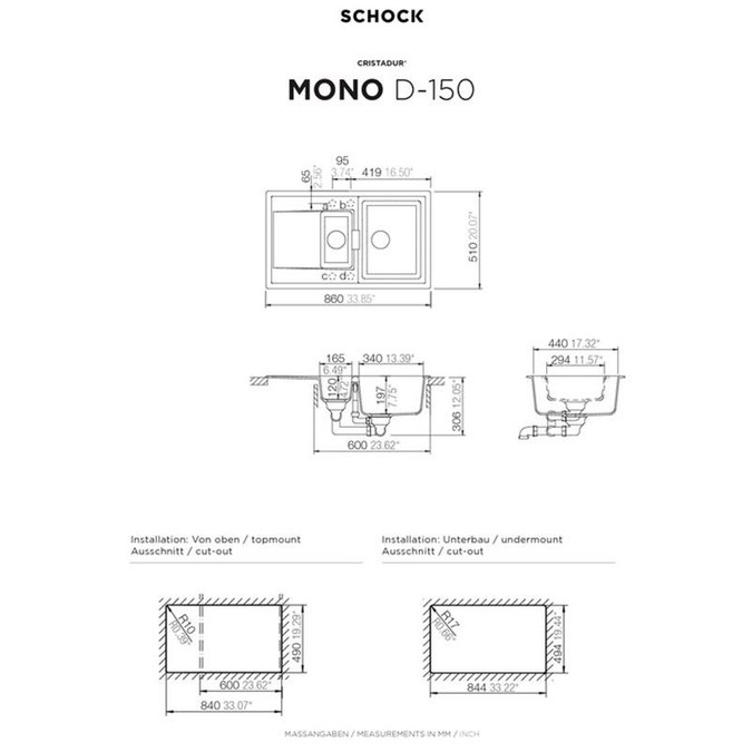 SCHOCK MONO D-150 BRONZE