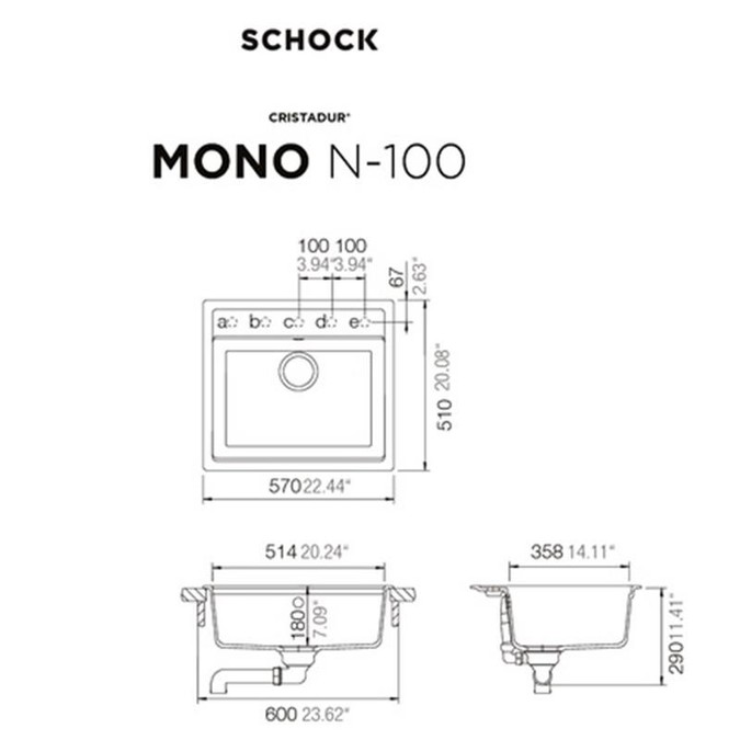 SCHOCK MONO N-100 MAGMA