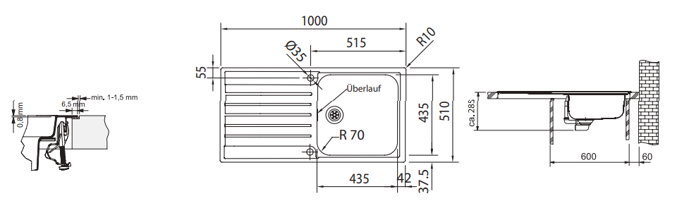 FRANKE AGX 211-100 127.0380.396