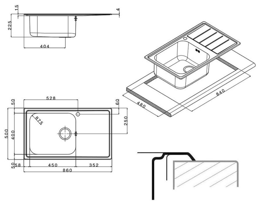 APELL LINEAR PLUS LNP861ILBC