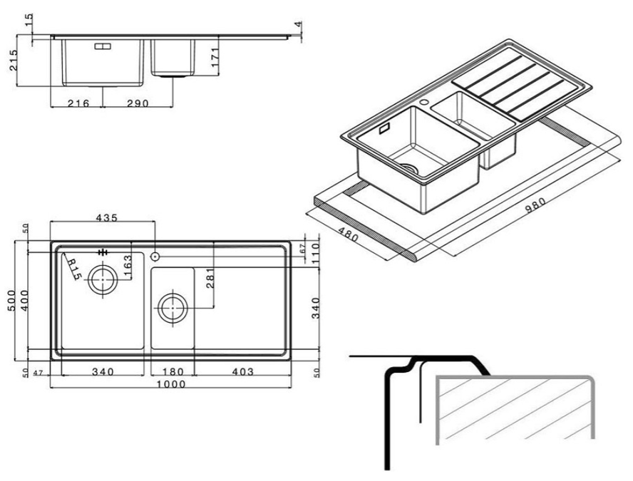 APELL LINEAR PLUS LNP1002IRBC