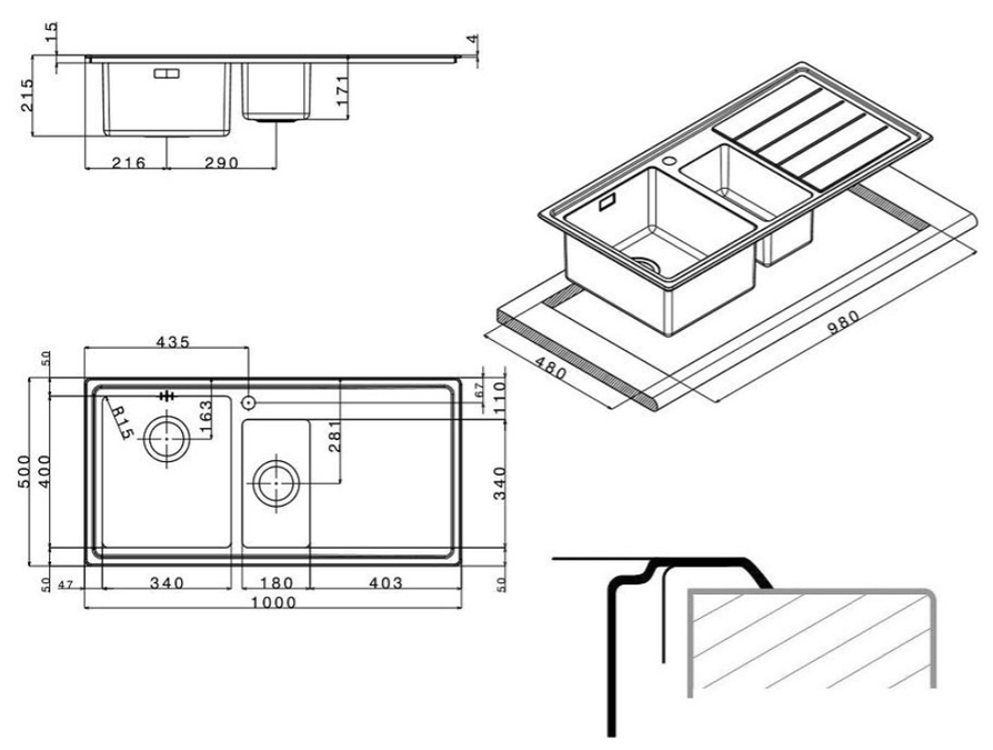 APELL LINEAR PLUS LNP1002ILBC