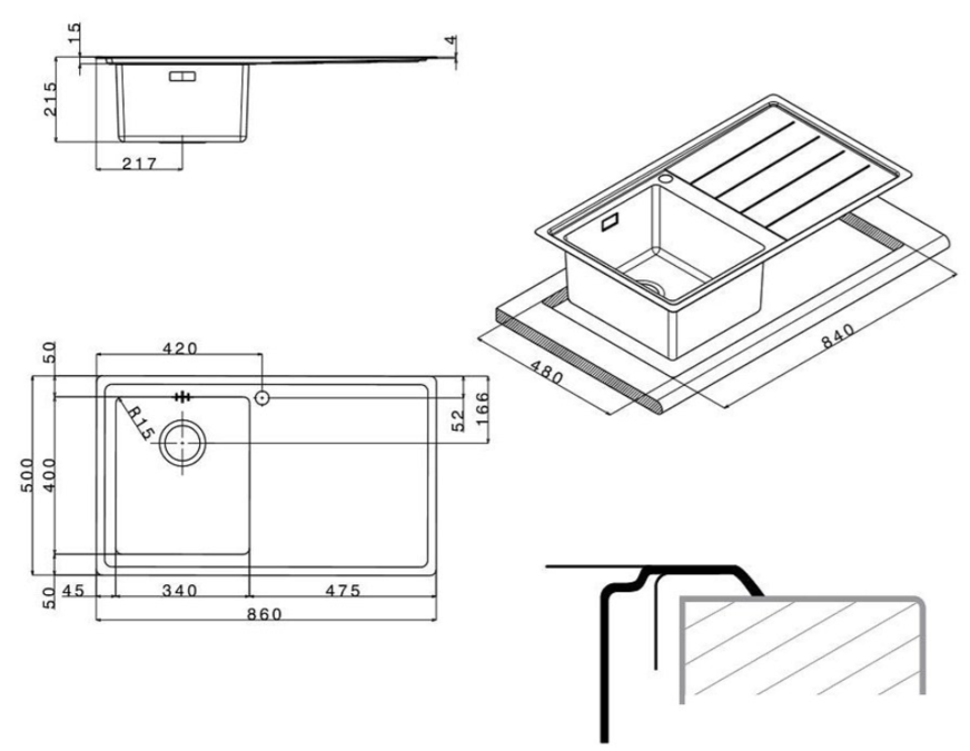 APELL LINEAR PLUS LNP861IRBC