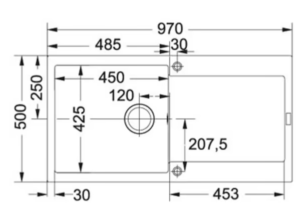 FRANKE MRG 611-100, cashmere 114.0302.693