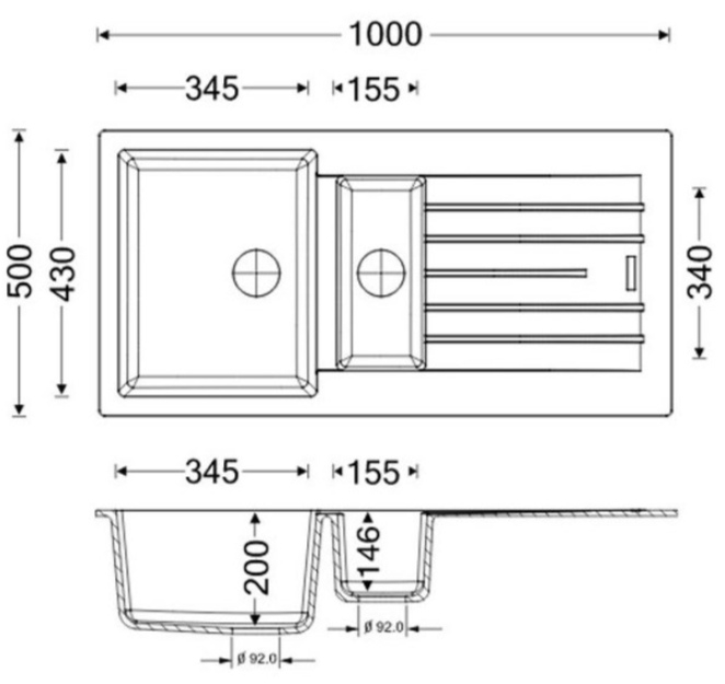 APELL PTPL1002GW, belo 