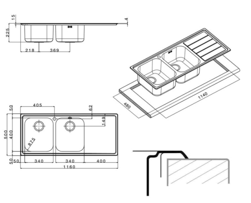 APELL LINEAR LN1162IRBC