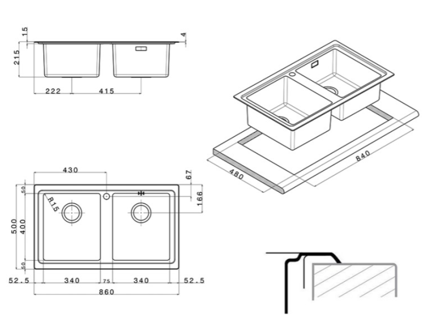 APELL LINEAR PLUS LNP862IBC