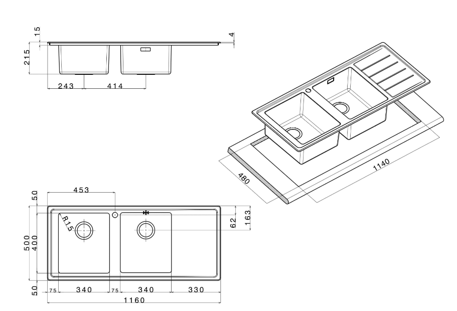 APELL LINEAR PLUS LNP1162ILBC