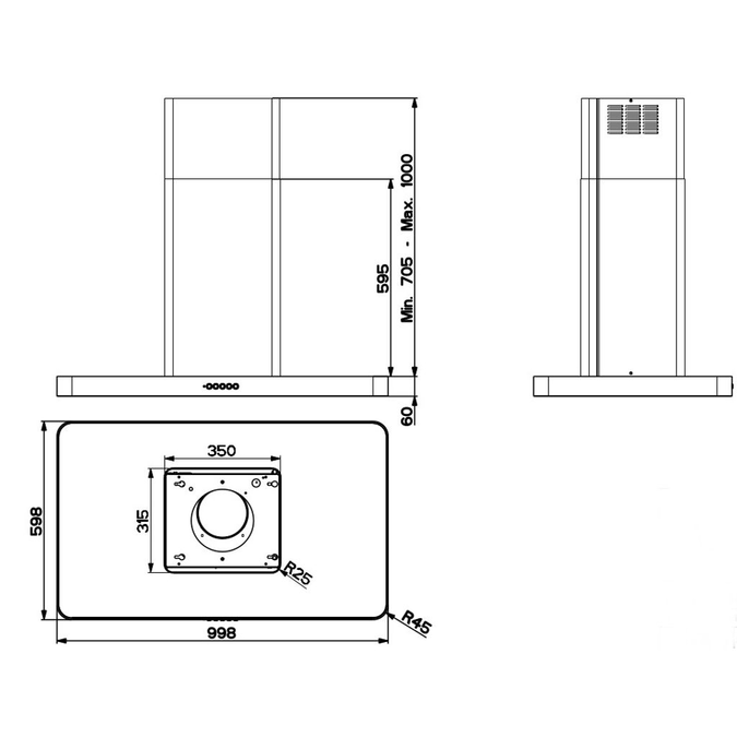 FABER T-LIGHT ISOLA EV8+X A10