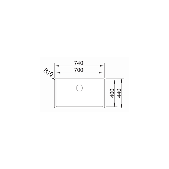 BLANCO CLARON  700-U  521581