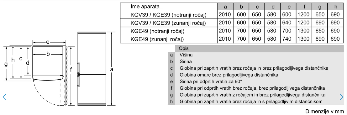 BOSCH KGE49AICA