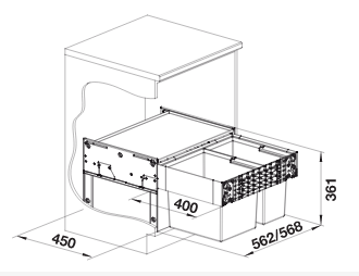 BLANCO SELECT II 60/2  526203