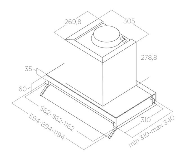 ELICA BOX IN PLUS IXGL/A/60