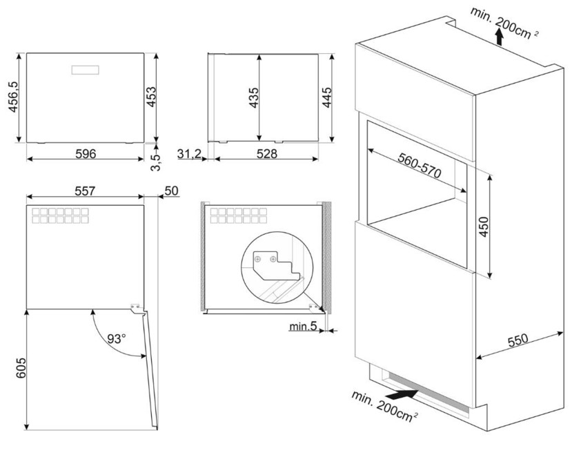 SMEG CVI121B3