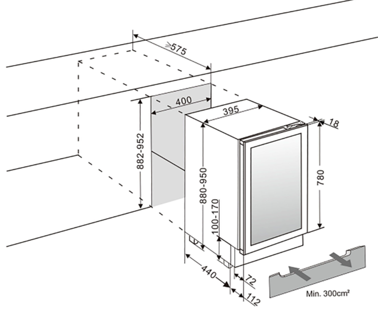 MQUVÉE WCED40PRP-780