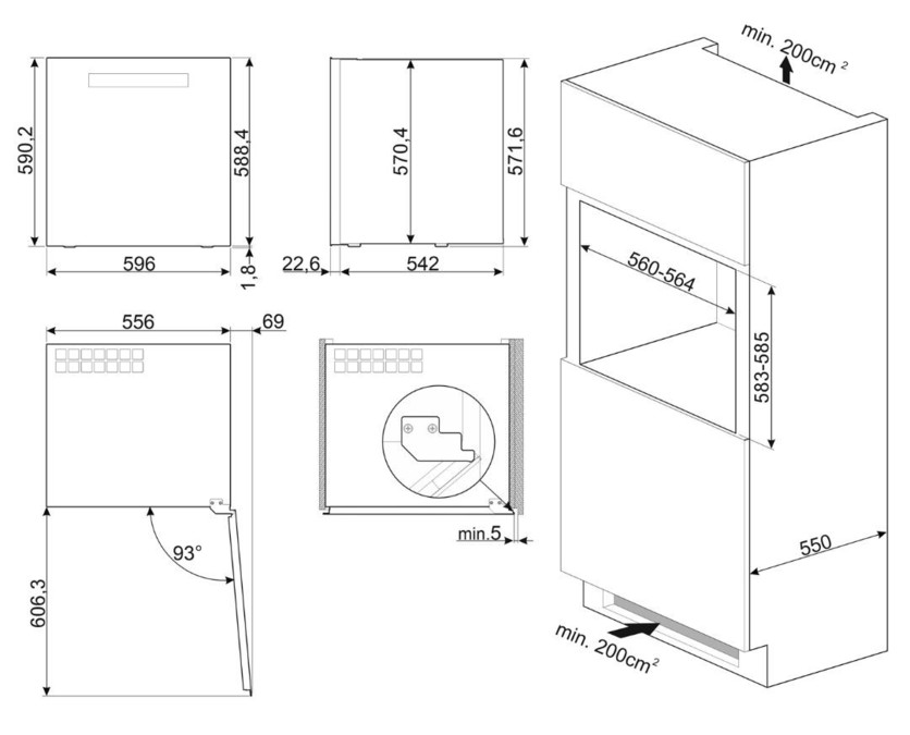 SMEG CVI129B3