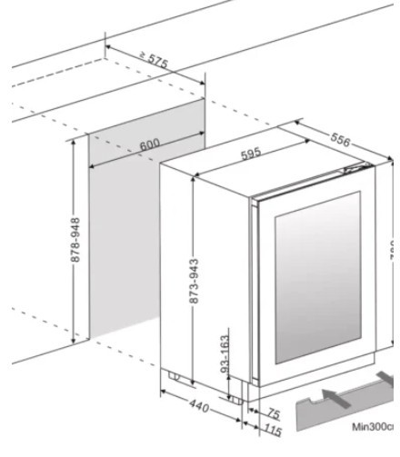 MQUVÉE WCED60FGBP-780
