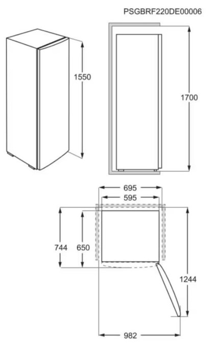 ELECTROLUX LRB1DE33X